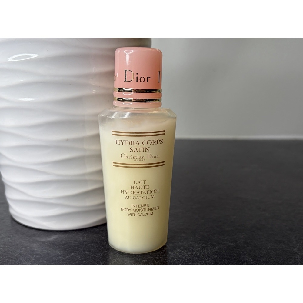 VHTF Dior Hydra Corps Satin Intense Body Moisturizer Calcium 1.7 oz Vintage